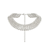 Thaïs crystal - embellished layered necklace