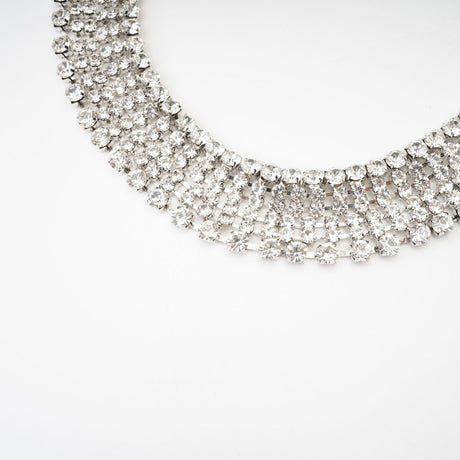 Thaïs crystal - embellished layered necklace
