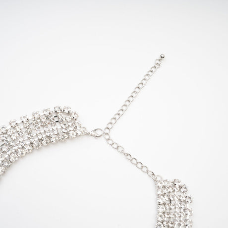Thaïs crystal - embellished layered necklace
