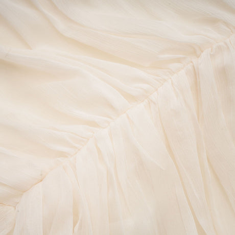 Thibaulte tuckdetail pleated tulle mini dress