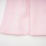 Tiffany Midi Dress Pink Crystal Bow Flared Skirt & Rear Zip