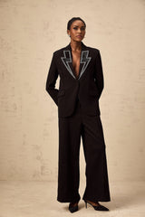 Tinsley Blazer Tinsley Lightning Crystal Black Blazer