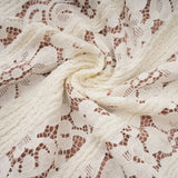 Tonia Maxi Dress Floral Lace Train Design in Neutrals