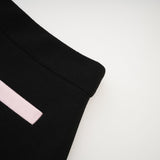 Uaine black jacket  skirt matching set