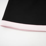 Uaine black jacket  skirt matching set