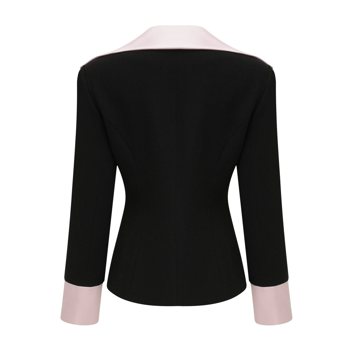 Uaine black jacket  skirt matching set