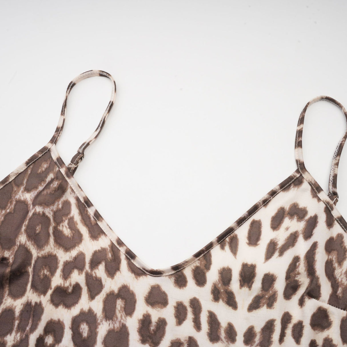 Ursula Blouse with Leopard Print Oversize Sleeves & Attached Scarf