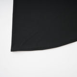 Valentina Midi Dress Black Sheer Mesh Ruched Asymmetric Hem Zip Detail