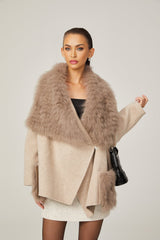Valeria Oversize Collar Jacket