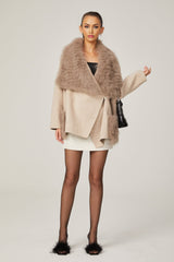 Valeria Oversize Collar Jacket