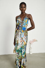 Valérie chainembellished maxi dress