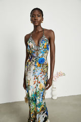 Valérie chainembellished maxi dress