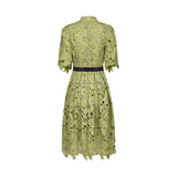 Valérie cutout embroidered mini dress