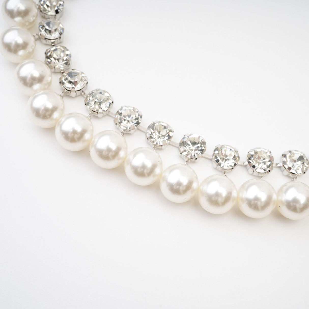 Valérie pearl - embellished layered necklace