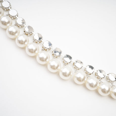 Valérie pearl - embellished layered necklace