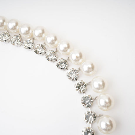 Valérie pearl - embellished layered necklace