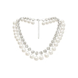 Valérie pearl - embellished layered necklace