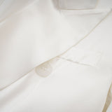 Vera Blazer White Double Breasted Shoulder Pads