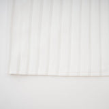 Vera Mini Dress White V Neck Flare Cuffed Pleated Chic