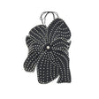 Vincenzina Top Floral Halterneck Pearl Embellished in Black