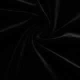 Vittoria Maxi Dress Sleek Black Velvet Cowl Neck Open Back Bow