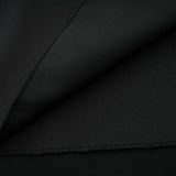 Vittoria Maxi Dress Sleek Black Velvet Cowl Neck Open Back Bow