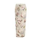 Viviane floralprint top  skirt matching set