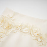 Vivien floralappliqué jacket  skirt matching set