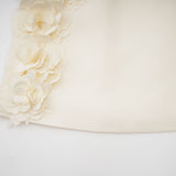 Vivien floralappliqué jacket  skirt matching set