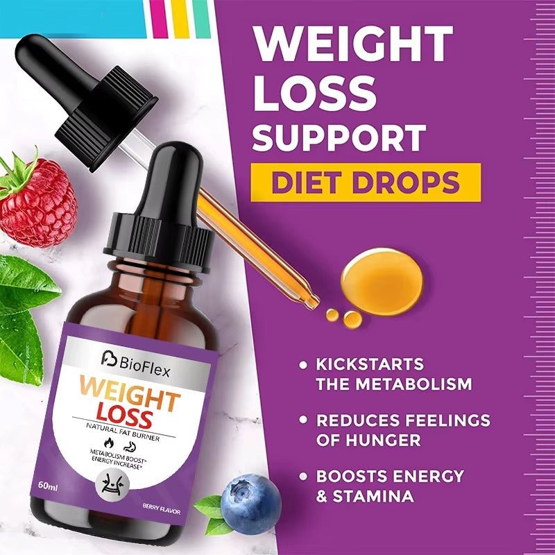 Weight Loss Drops – Herbal Extract with L - Carnitine & L - Arginine (60ml)