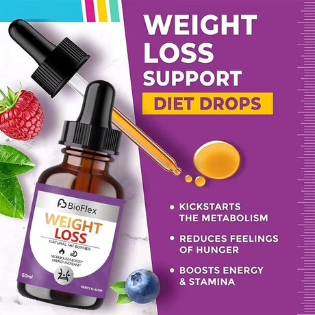Weight Loss Drops – Herbal Extract with L - Carnitine & L - Arginine (60ml)