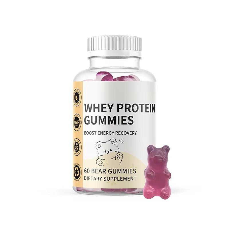 Whey Protein Gummies – 60 Gummies Health Supplement