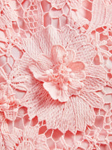 Womens Summer New Arrival Party amp Fashion 3D Floral Lace Dress