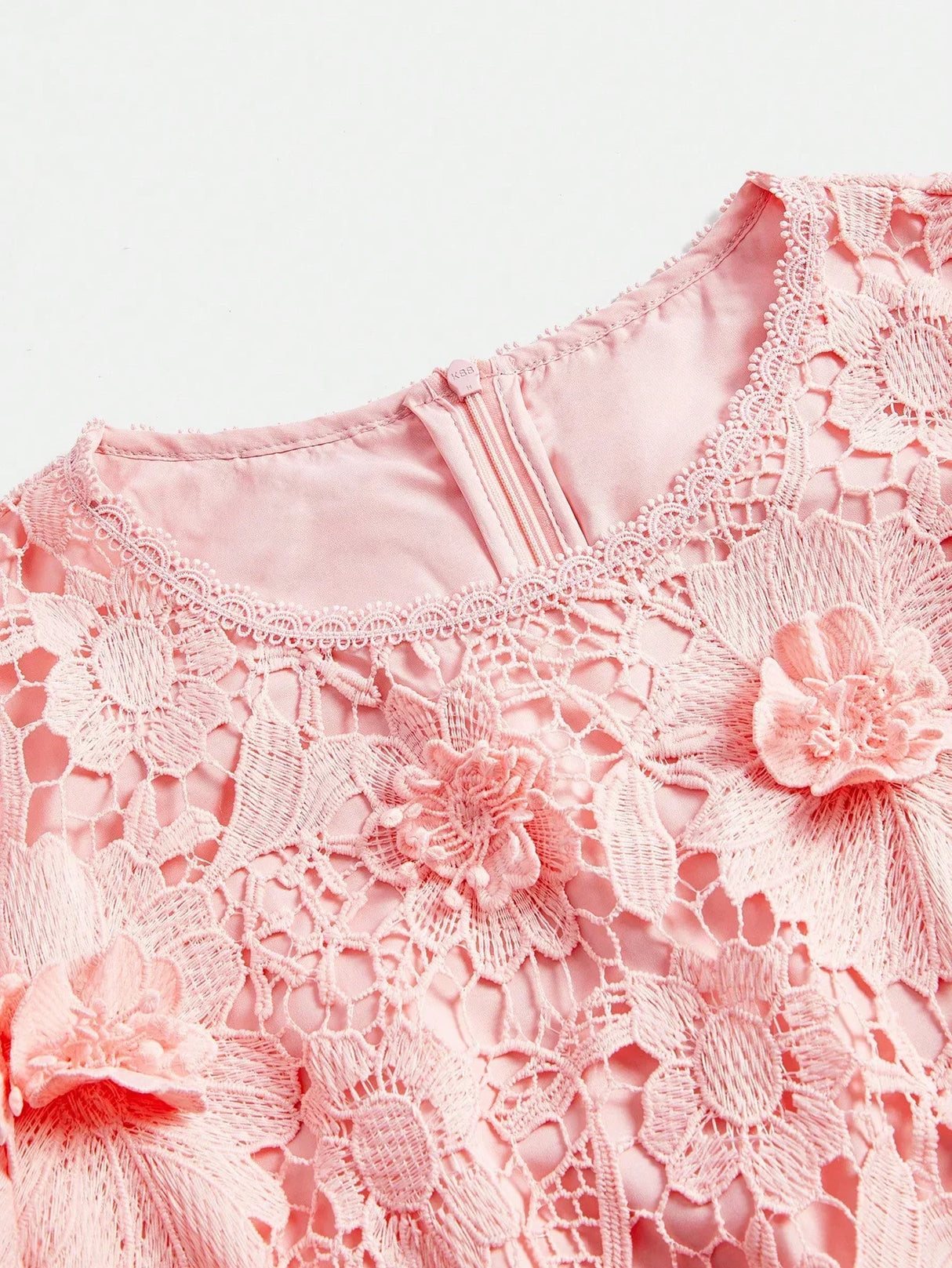 Womens Summer New Arrival Party amp Fashion 3D Floral Lace Dress