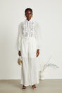Yasmine semisheer shirt  trousers matching set