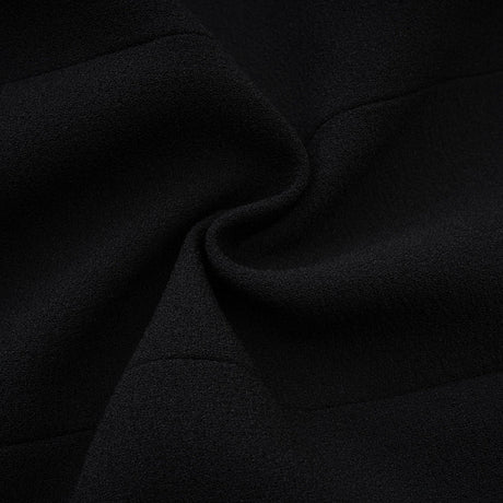 Ysabeau black embellished bowknot dress
