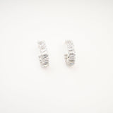 Ysabella crystal - embellished hoop earrings