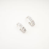 Ysabella crystal - embellished hoop earrings