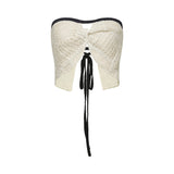 Yvette stretch knitted top  skirt matching set