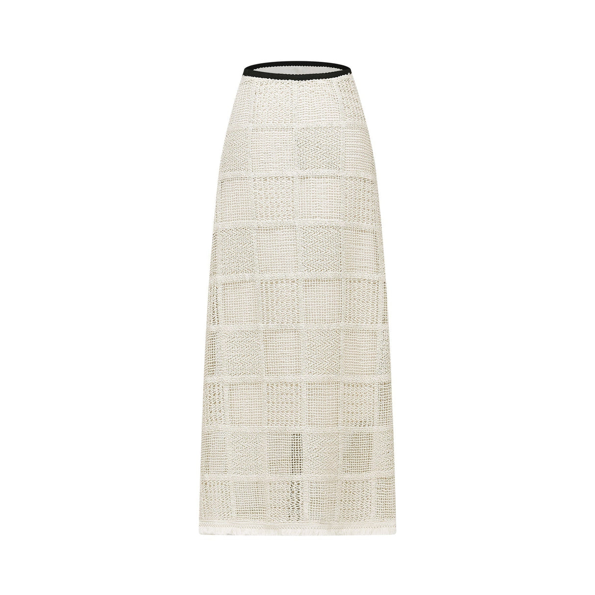 Yvette stretch knitted top  skirt matching set