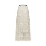 Yvette stretch knitted top  skirt matching set