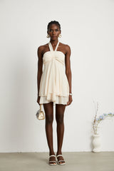 Zara Mini Dress with Wrapped Bustier Design