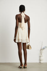 Zara Mini Dress with Wrapped Bustier Design