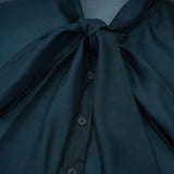 Zaria Shirt & Skirt Set Smocked Panelling Pleated Maxi - Length