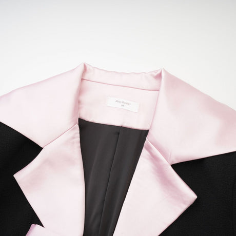 Zelda Jacket & Skirt Pink Black Matching Set