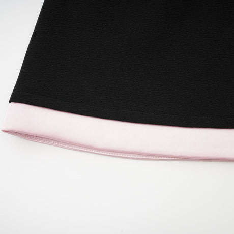 Zelda Jacket & Skirt Pink Black Matching Set