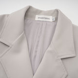 Zoé buckled cropped blazer  skirt matching set
