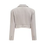 Zoé buckled cropped blazer  skirt matching set