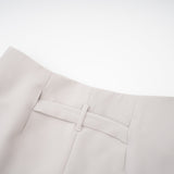 Zoé buckled cropped blazer  skirt matching set