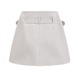Zoé buckled cropped blazer  skirt matching set
